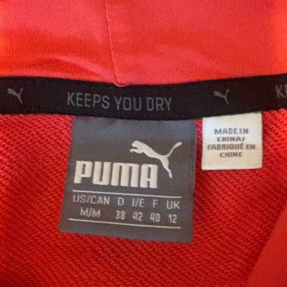 Women’s PUMA Vibrant coral Hoodie - Picture 3 of 3